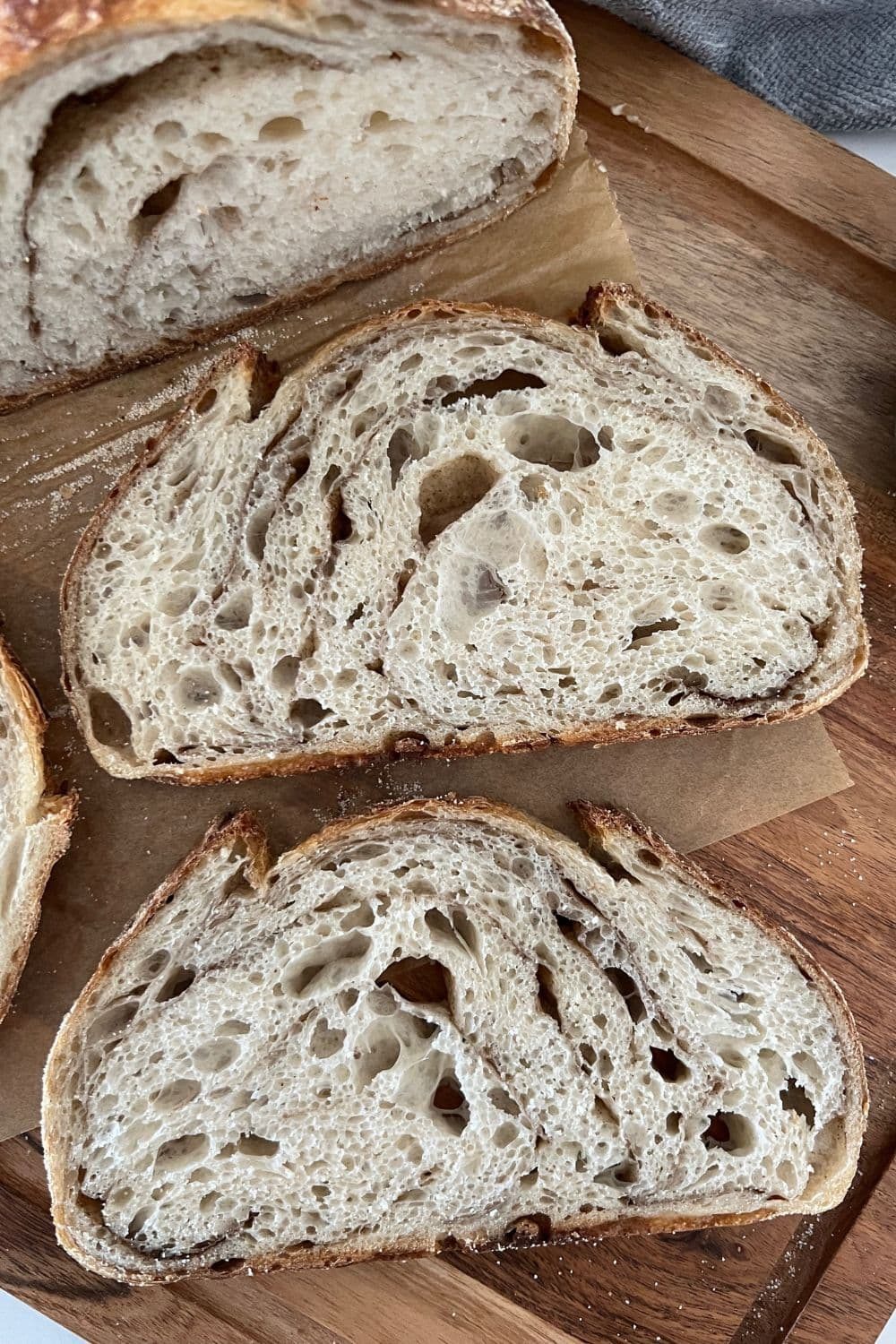 Sourdough crumb